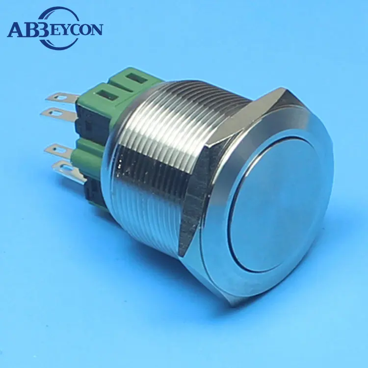28mm momentary stainless steel Anti vandal Metal Push Button Switch