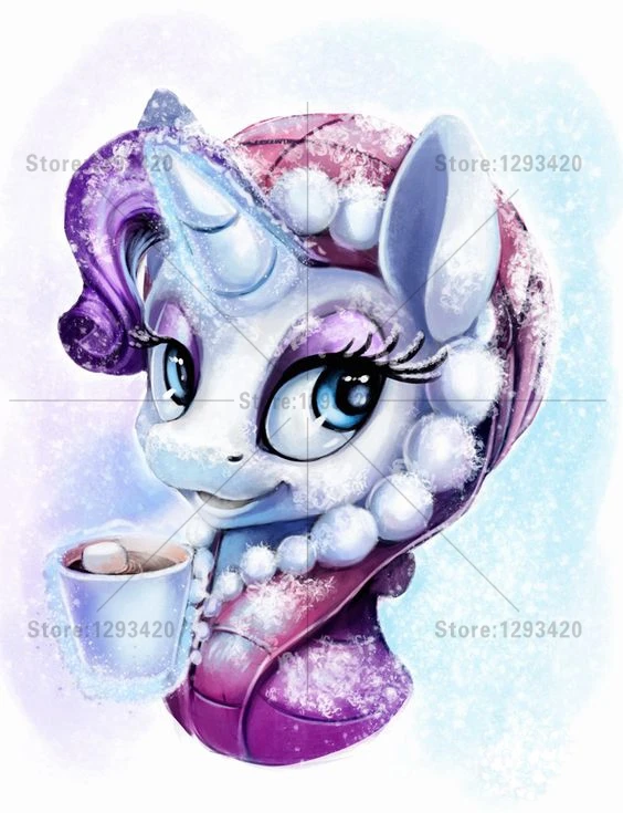 

5d diy full diamond painting cross stitch mosaic Cartoon unicorn horse square rhinestones diamond embroidery cartoon wall decor