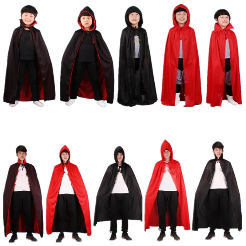 Cosplay&ware Kids Adults Black Red Death Devil Vampire Cloak Stage Performance Birthday Party Cosplay Costume Halloween Christmas Xmas -Zentai shop online HTB1eyBTg2DH8KJjy1Xcq6ApdXXab.jpg