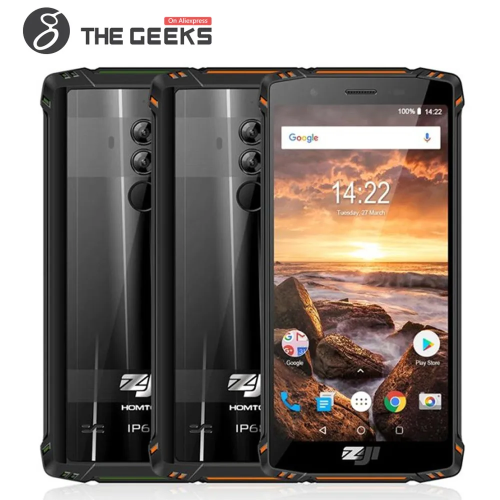 

HOMTOM ZOJI Z9 6GB+64GB ROM Helio P23 MTK6763 2.0GHz Octa Core 5.7" HD+ Screen Dual Camera IP68 Waterproof Android 4G Smartphone