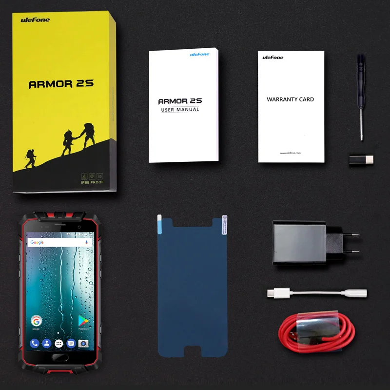 Ulefone Armor 2S Waterproof IP68 NFC Mobile Phone 5.0\