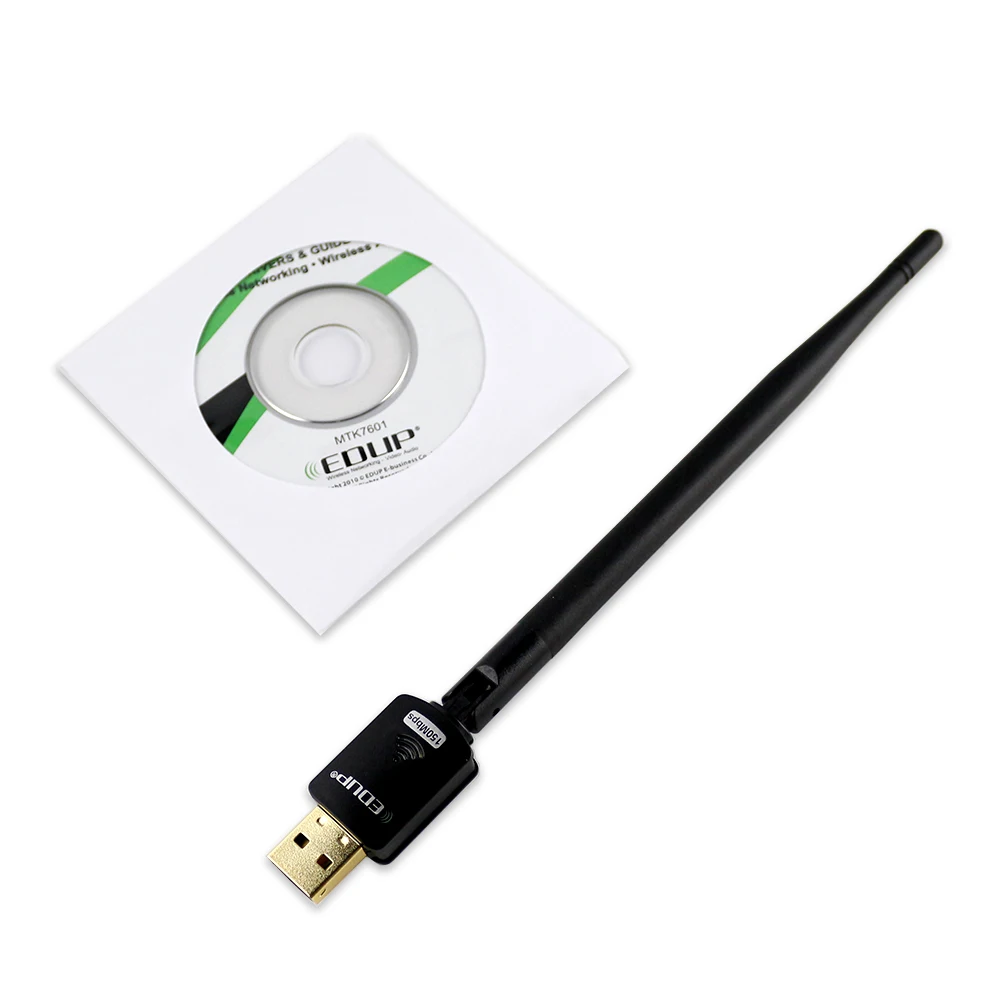 EDUP usb wifi адаптер 150 Мбит/с высоким коэффициентом усиления 6dbi wifi антенна 802.11n usb Wi-Fi приемник Ethernet Сетевая карта