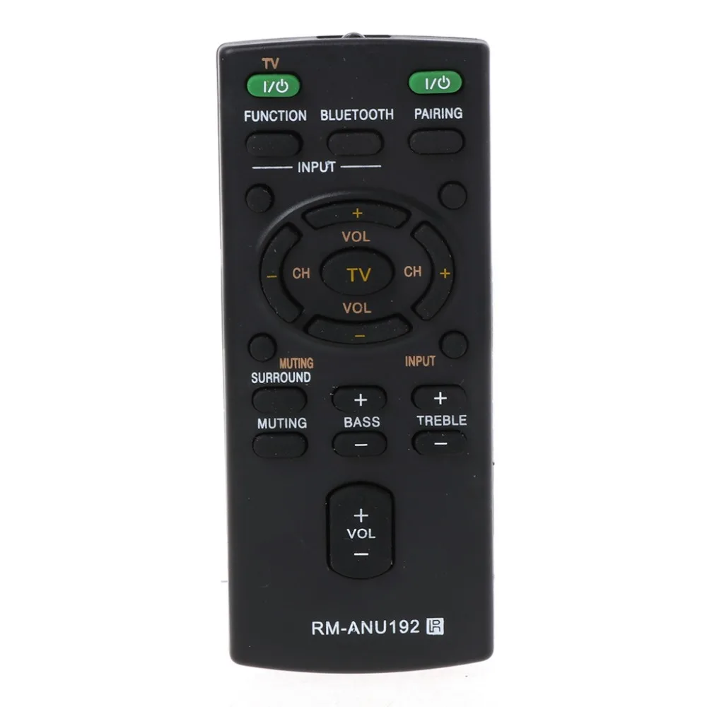 RM-ANU192 для sony Смарт ЖК-дисплей светодиодный ТВ HT-CT60BT SA-CT60BT SA-CT60 звуковая панель с реверсивным звуковым телевизионный пульт управления Замена