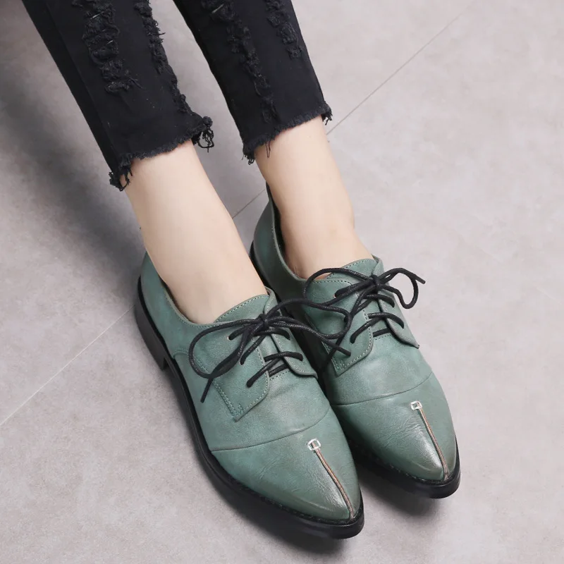 sapato brogue feminino