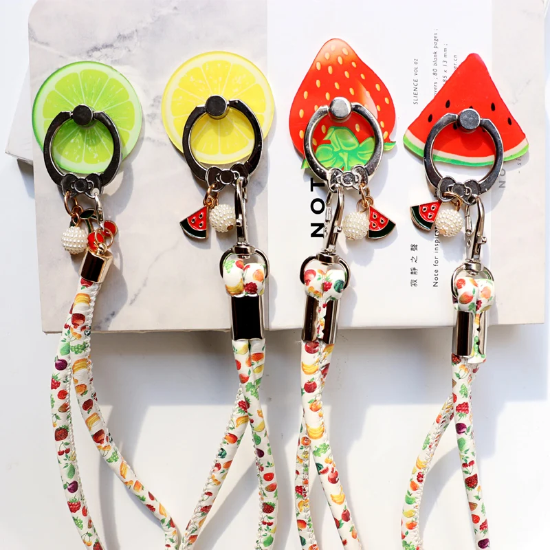 

Universal Phone Stand Bracket Finger ring holder phone Holder Stent Personality Lazy Phone rope Anti-slip Lanyard Suit