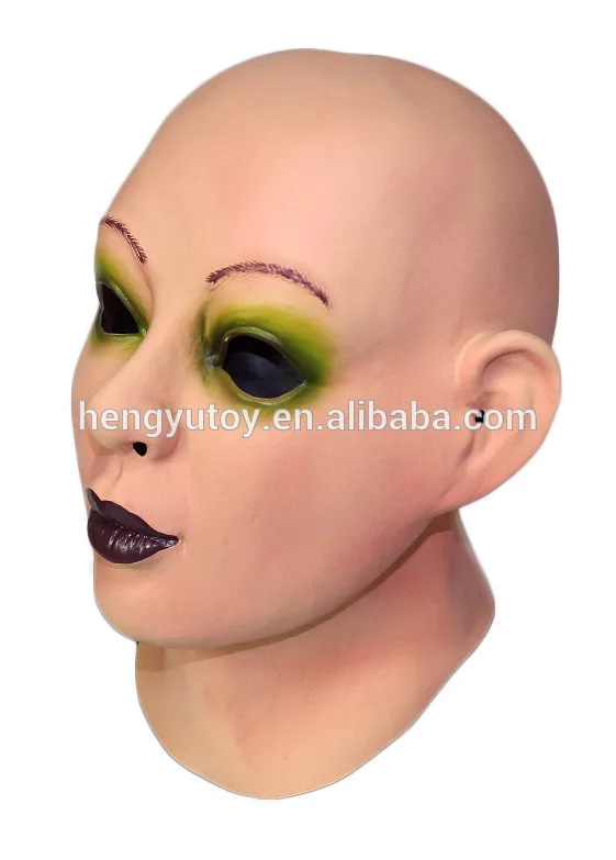latex female mask