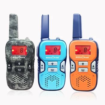 

SOCOTRAN R8 PMR446 Walkie talkies Kids Mini Two-Way Radio pmr Radio Station Children Gift/Family Use/Camping/Hiking 100-1500M