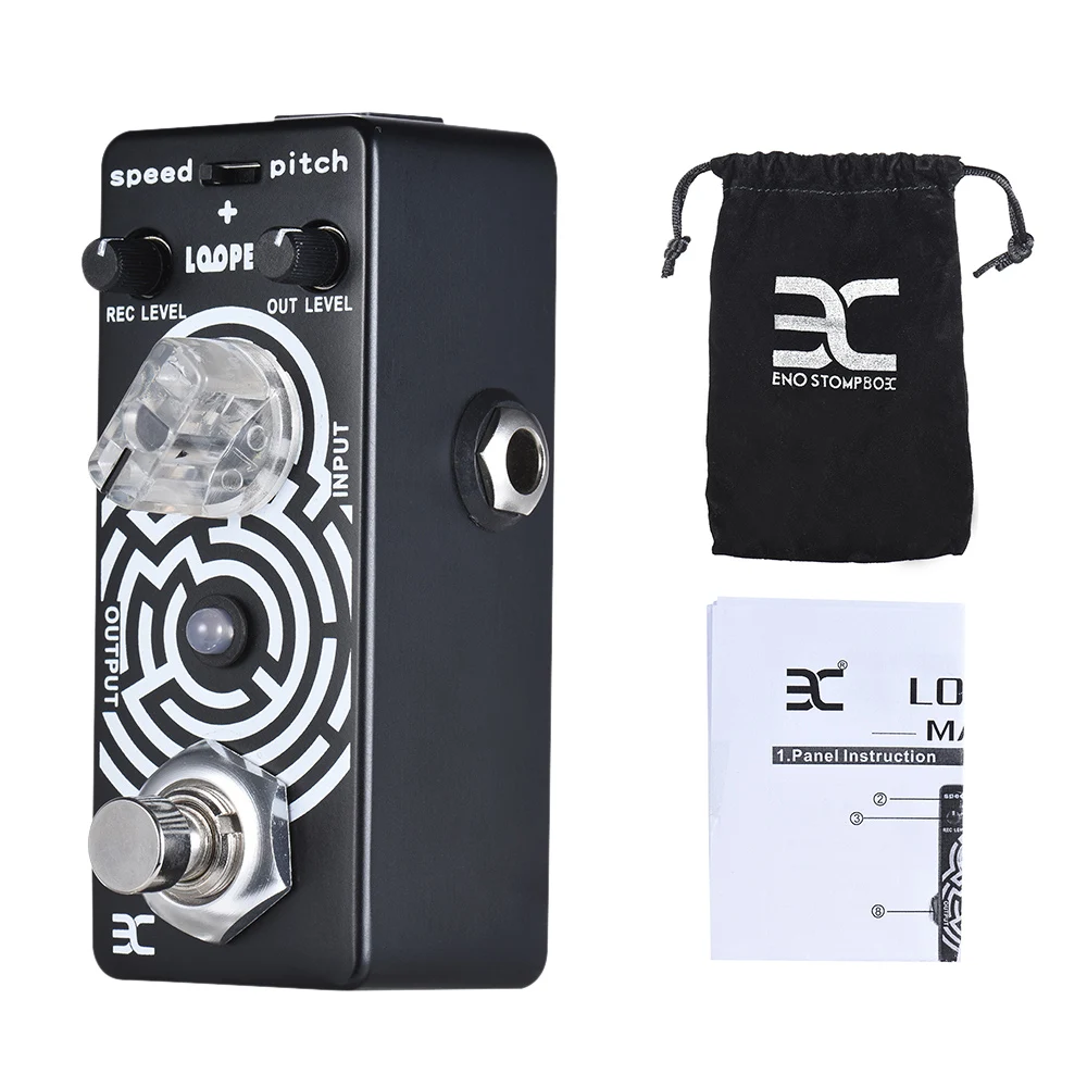 High Quality ENO EX LOOPER Guitar Loop Pedal Max.23