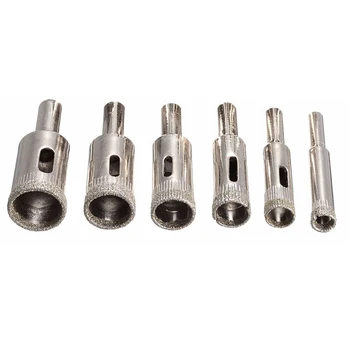 

Diamond Drill Bit 6mm-20mm Diamond Tools Hole Saw Use for Glass Marble Tile or Granite