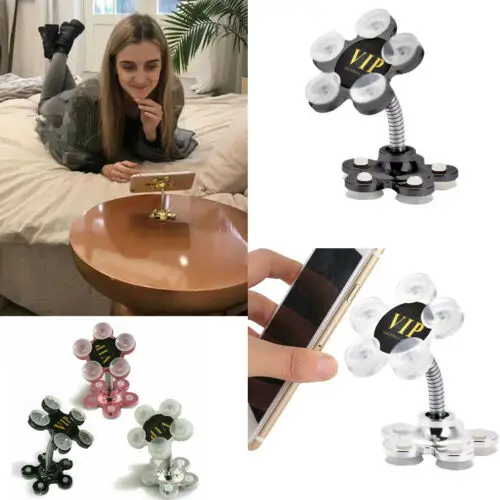 

NEW Universal VIP Phone Holder Double-Sided Suction Cup Bracket Lazy Stands Mounts
