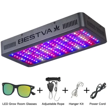 

BESTVA 1200W full spectrum Led grow light for plants flowers seed veg indoor growth lamps greenhouse grow led light hydroponic