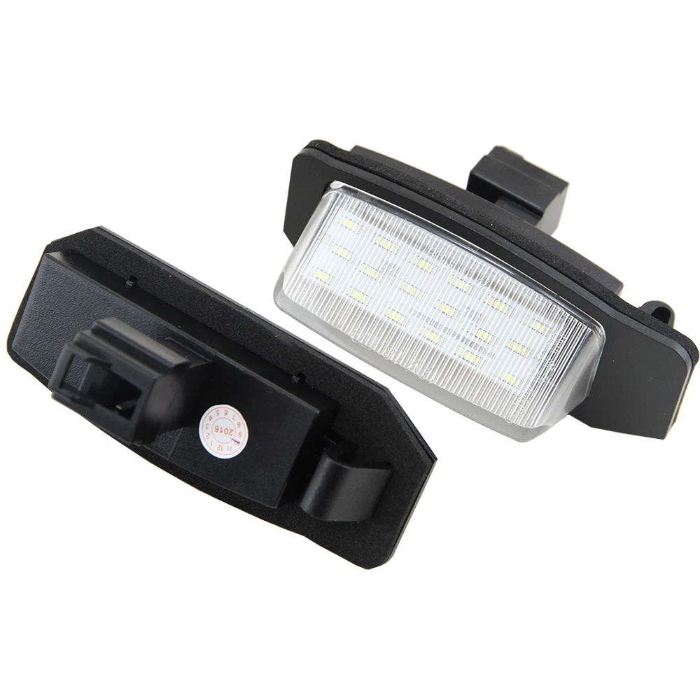 1 pair for OUTLANDER XL(CW) 2006 2012 LICENSE PLATE LAMP bulb 24SMD