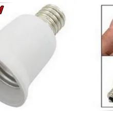 Новые высококачественные светодиодные энергосберегающие лампы адаптер E17 к E27 адаптер plug преобразование головкой