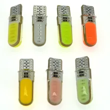 T10 194 2825 WY5W W5W COB Silica gel Waterproof Wedge Light Car marker light reading dome