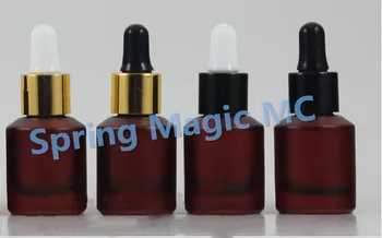 

Thicker 15ml Rose Red Frosted Dropper Bottle,cosmetic container,Serum/Essentical Oil Bottle Glass Dropper bottle,Cosmetic bottle