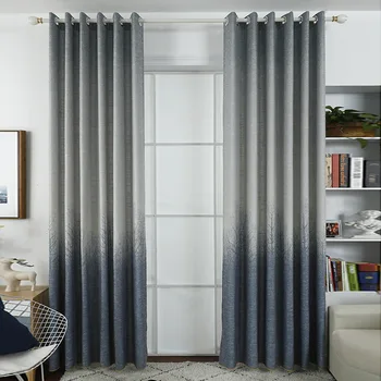 

Cotton and Linen Coloured Strips Make A Fortune Tree Printing Shade Curtains for Living Dining Room Bedroom.