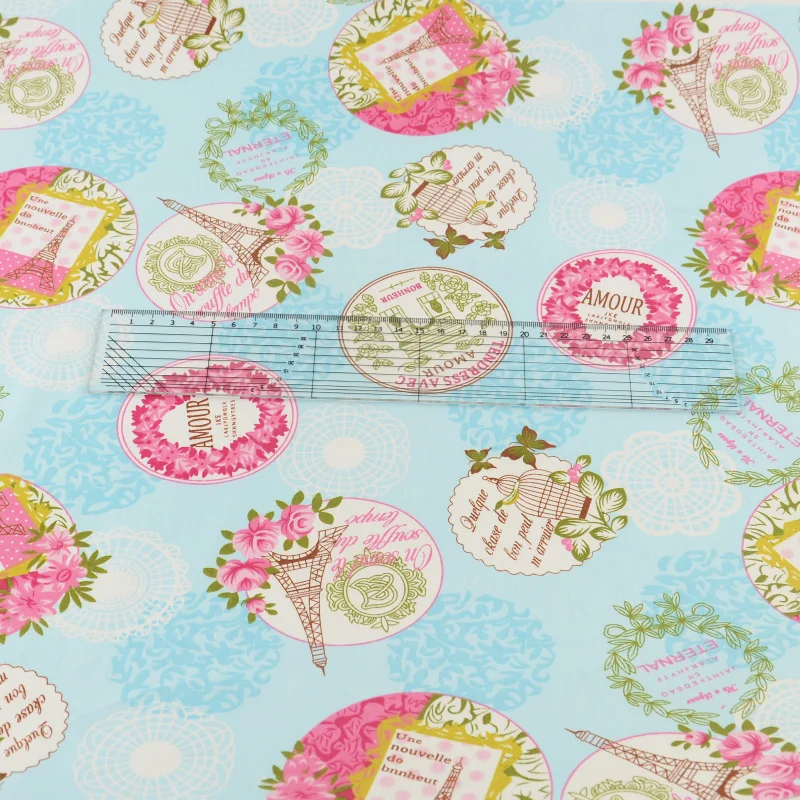 Blue Printed Floral Designs 100 Cotton Fabric Twill Fabrics Decoration Home Textile Quilting Patchwork Bedding Sbooking Blue Printed Floral Designs 100 Cotton Fabric Twill Fabrics Decoration Home Textile Quilting Patchwork Bedding Sbooking