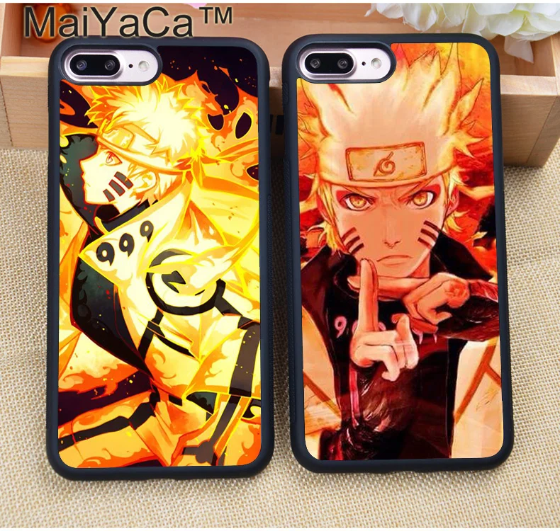 MaiYaCa Stylish Anime Uzumaki Naruto Phone Cases For iPhone X 7 8 Plus