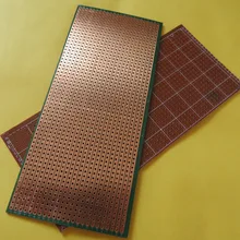 5 шт./лот Stripboard Veroboard vero прототип печатной платы 6,5x14,4 см 2,54 мм макетная плата platine lochraster pcb