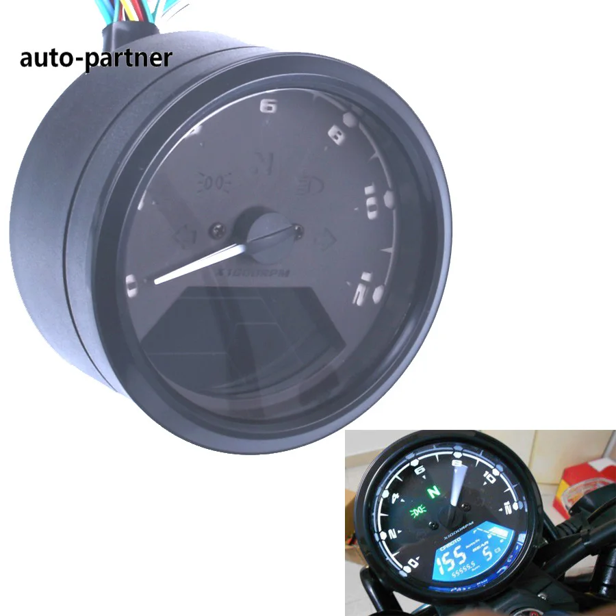 2019 12000 Rmp Kmh Mph Universal Lcd Digital Odometer