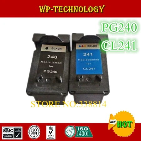 

Remanufactured cartridge suit for PG240 CL241 ,suit for Canon MX372 MX432 MX512 MG2120 MG3120 MG3220 MG4120 MG4220 ,retail pack
