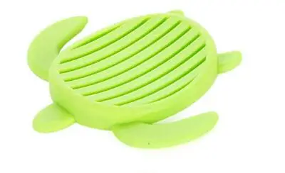 Домашний милый черепаха разноцветное мыло чехол для мытья посуды душ кухня домашние аксессуары для ванной комнаты слив воды мыльница H44 - Цвет: H44 Green