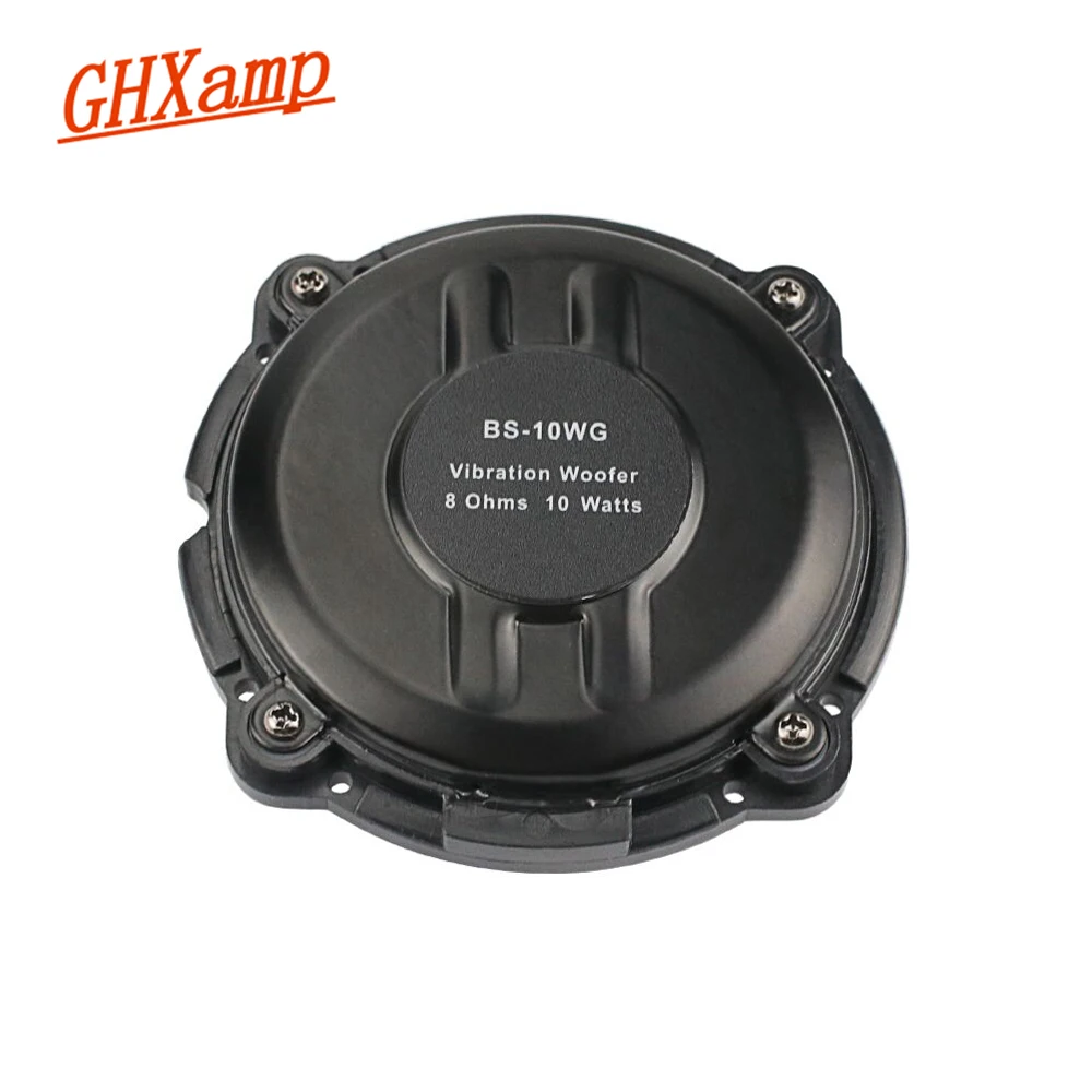 GHXAMP Vibration Speaker 98MM Low Frequency Music Vibrator 8ohm 10W For