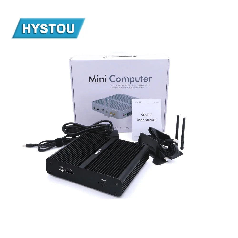 Minipc Core i7 7500U 2,7 ГГц Wi-Fi и Bluetooth mini pc коробка windows 7, windows 10 Мини ПК 4 Гб celeron микро ЭВМ Win10 мини-сервер