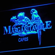 A110 Jimmy Buffett Margaritaville светодиодный неоновые световые знаки с включения/выключения 20+ Цвета 5 размеров на выбор