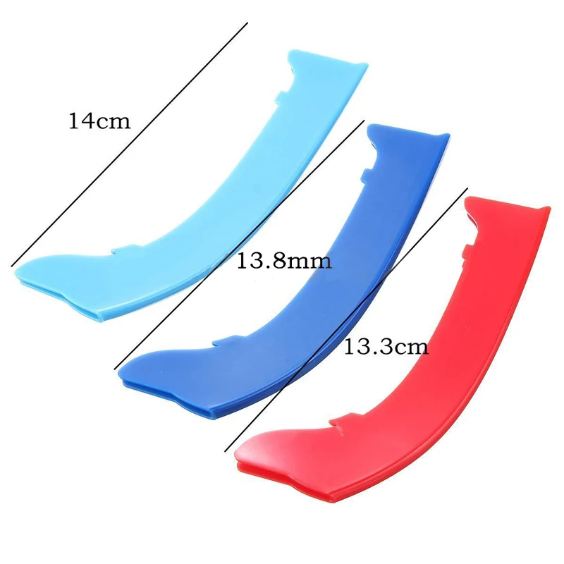 JX-LCLYL Multi-Color Car Styling Front Grille Clip Stripe Cover for BMW E90 E91 LCI 09-12