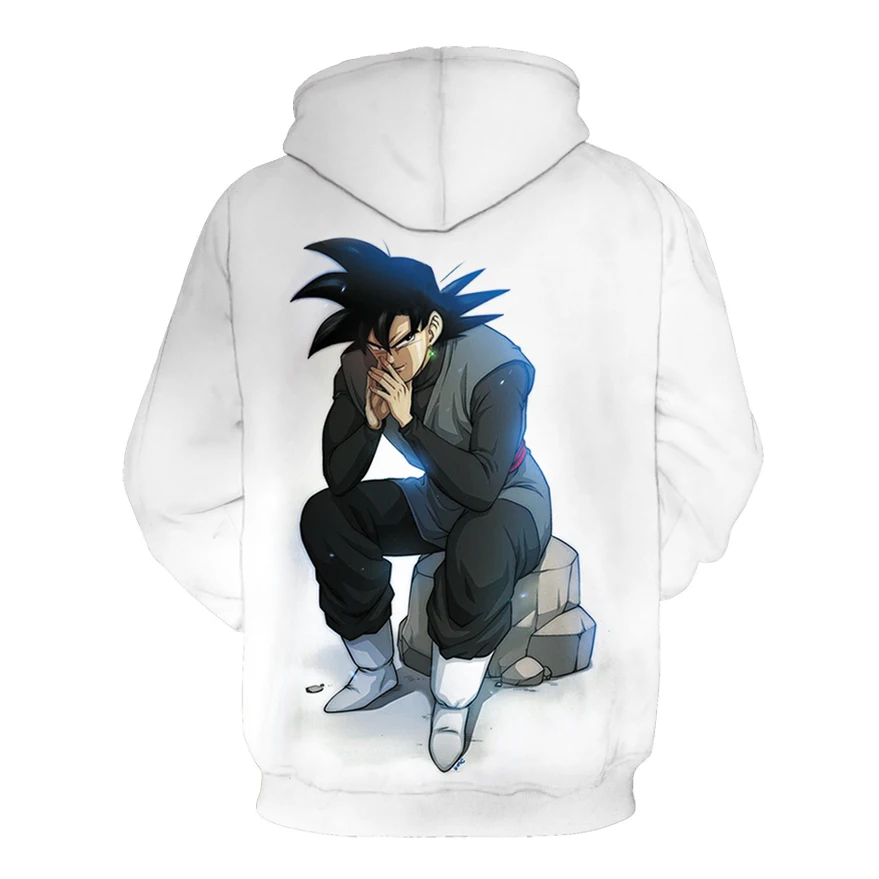  Dragon Ball Z Vegeta Resurrection Hoodies Women Men Anime Super Saiyan Goku/Majin Buu/Piccolo/Cell 