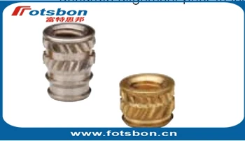 

IUC-256-1 Tapered Thru-threaded insert ,SUS303,nature,PEM standard ,Made in China, in stock,knurled nuts,used in plastic