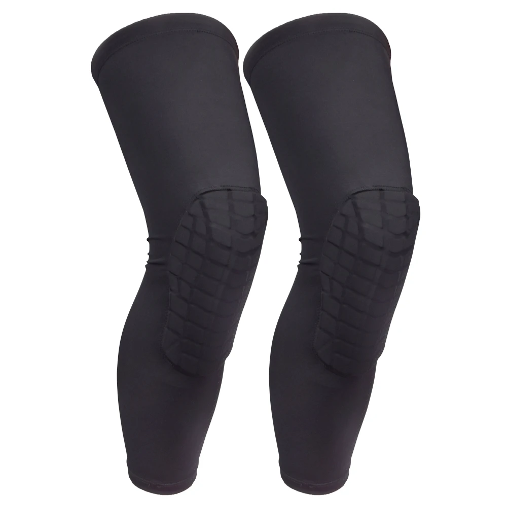 

1 Pair Knee Sleeve Long Leg Pad Bike Volleyball Basketball Sports Kids Youth Adult Protector Outdoor Free Shipping