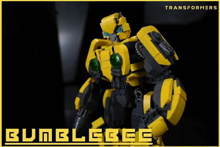 

Blocks MOC Bumblebee Mecha Transformerss Robot Compatible Legoelys Toys