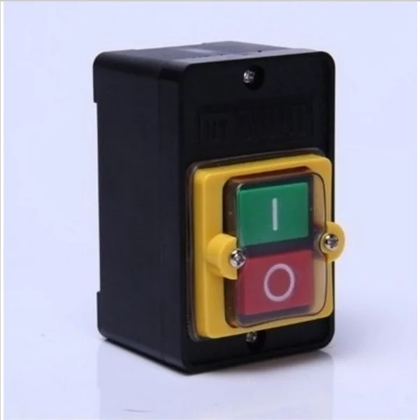 ON OFF Water Proof AC 220V/380V 10A ON Latching Maintained Self Locked ...