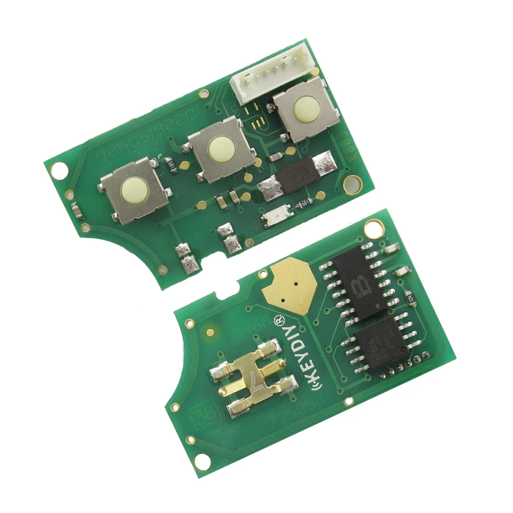 CHKJ 5 шт./лот зеленый B01 3 кнопки KD900 дистанционный ключ для KEYDIY + KD200 URG200 мини KD