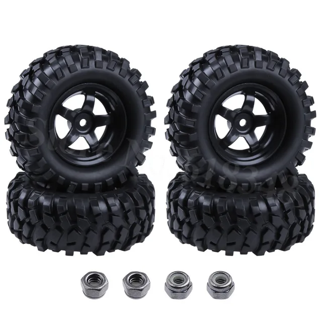 Cheap 4pcs 1.9 inch RC Rock Crawler Tyre & Wheel Hex adapter:12mm For 1:10th Off Road HSP Pangolin Redcat Everest HPI Buggy Cheap 4pcs 1.9 inch RC Rock Crawler Tyre & Wheel Hex adapter:12mm For 1:10th Off Road HSP Pangolin Redcat Everest HPI Buggy