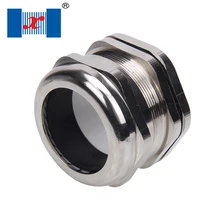 2 шт. M25* 1,5 10-14 мм никель латунь кабельный сальник для герметизации провода принадлежности для прокладки кабелей Водонепроницаемый разъем