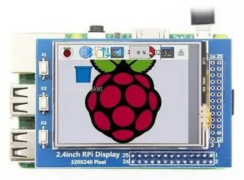 

Raspberry Pi 3B+ 2.4 inch 26P SPI TFT LCD Screen with Adapter Board ILI9341 Drive IC 320(RGB)*240 (Without Raspberry Pi Board)