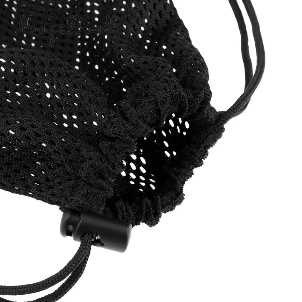 Adjustable Drawstring Mesh Gear Carry Bag for Scuba Diving Snorkeling Spearfishing SMB Surface Marker Buoy