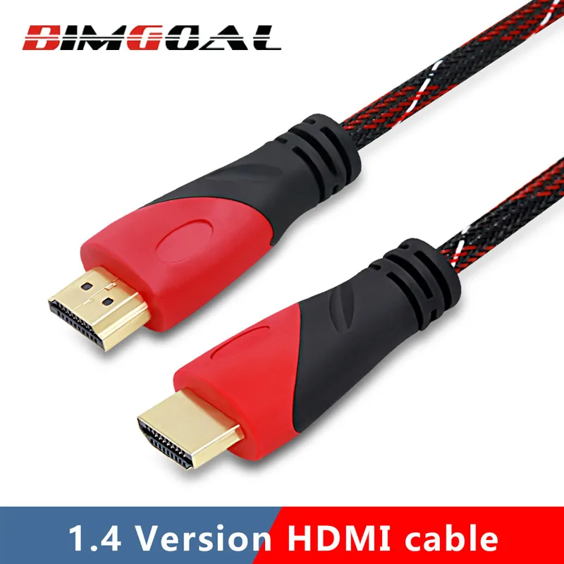 HDMI Cable with mesh HDMI to HDMI Cable 1m 1.5m 2m 3m 5m 8m 10m 15m HDMI Cable 4K 1080P 3D for PS3 Projector HD Computer Cable