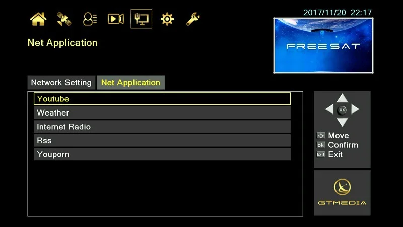 DVB-S2 V9 Супер Спутниковый ТВ ресивер HD создано Freesat Поддержка Dolby AC3 Европа 7 Клайн CCCAM сети обмена телеприставки