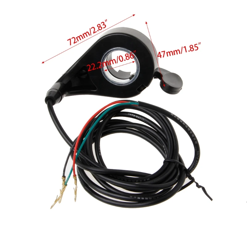 Новинка 2019 Высокое качество 1 шт. DC 24V 36V 48V мотоцикл 7/8 руль Универсальный