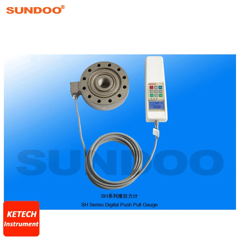 Sundoo SH 500K 500KN Digital Force Gauge Tension Push Pull Testerin