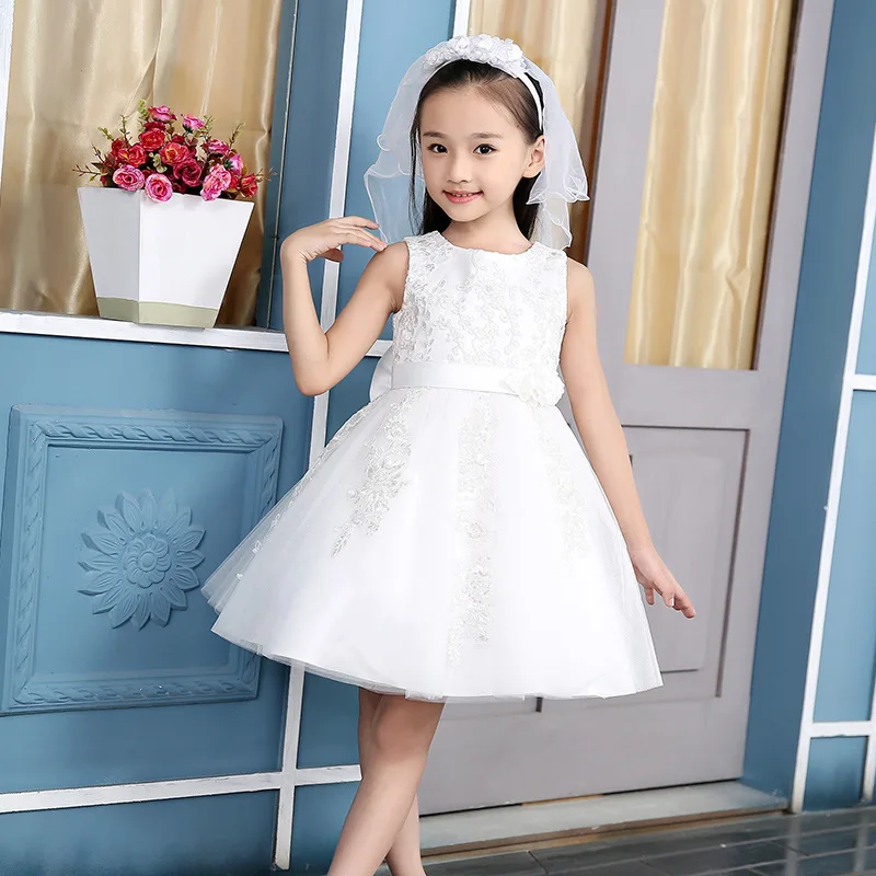 YNB 6Pieces Wholesale children's Party dress high quality kids evening ...