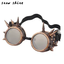 Snowshine YLIW заклепки ветрозащитные зеркальные винтажные готические линзы очки
