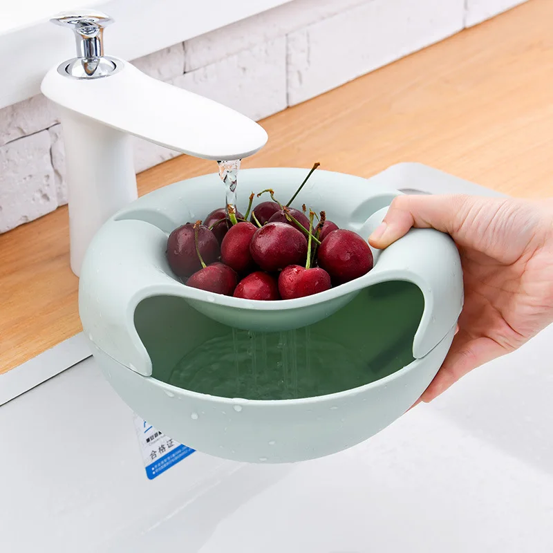 

Plastic Fruit Nut Storage Box Containers Multifunctional Table Holder Double Layer Snacks Seeds Storage Box Bowl Candy Box