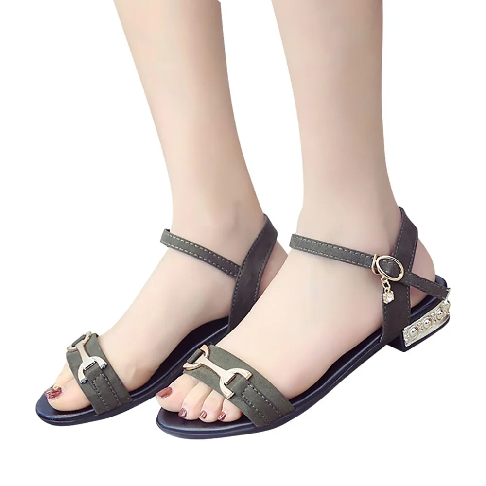

Vintage Elegant Mid Square Heel Women's Sandals Summer Style Peep Toe Cross Strap Design Sandals Shoes Woman