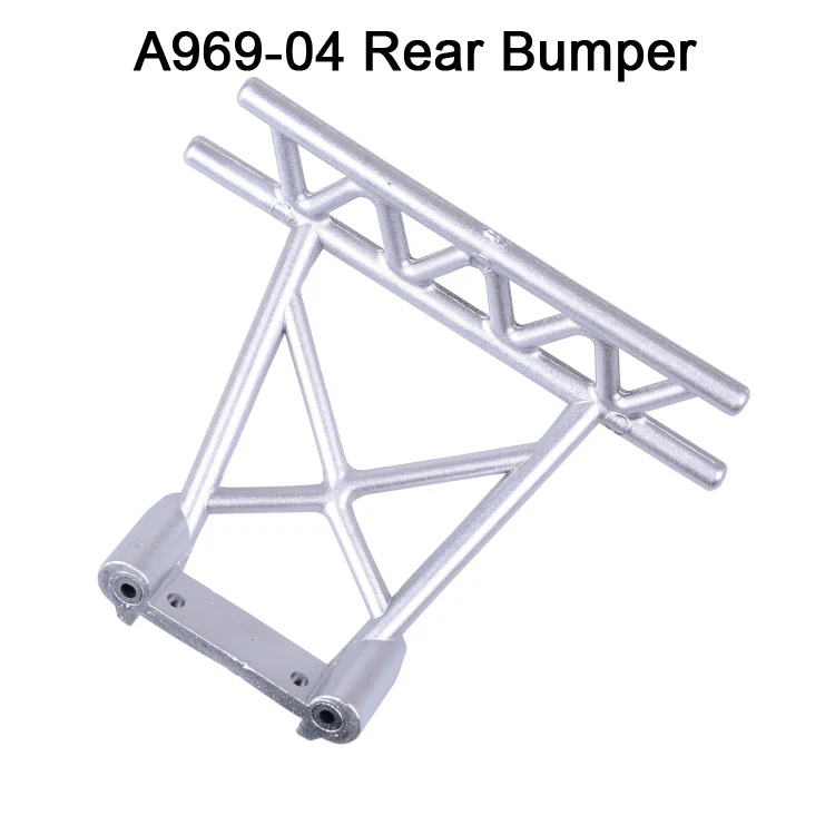 Wltoys 1:18 RC автомобиль запасные Запчасти A969 03 переднего бампера/A969 04 задний бампер