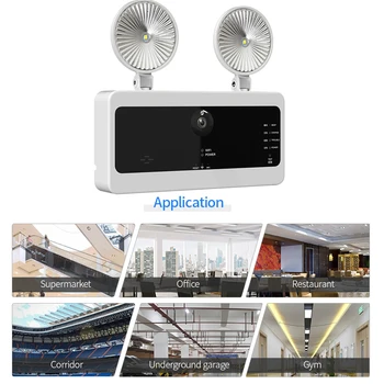 

Automatic Security Monitoring Camera Intelligent Security Intercom Camera Emergency Light Visual Video Emergency Lighting